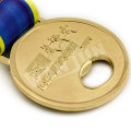 2016 boa conduta 5k ouro medalha garrafa opener medalha